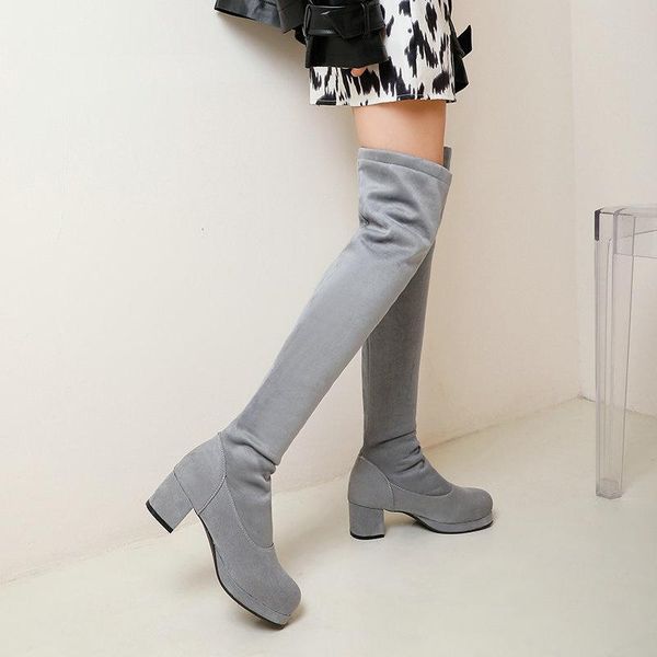 boots women's over the knee round toe low heel fashion autumn winter 2021 black pu thigh high leather boot for female
boots women's over the knee round toe low heel fashion autumn winter 2021 black pu thigh high leather boot for female