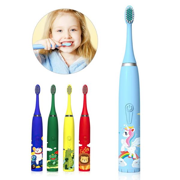 smart electric toothbrush sonic children's kids 5 to 12 years old cleaning care oral bacteria 6 replacement brush heads usb charging
smart electric toothbrush sonic children's kids 5 to 12 years old cleaning care oral bacteria 6 replacement brush heads usb charging