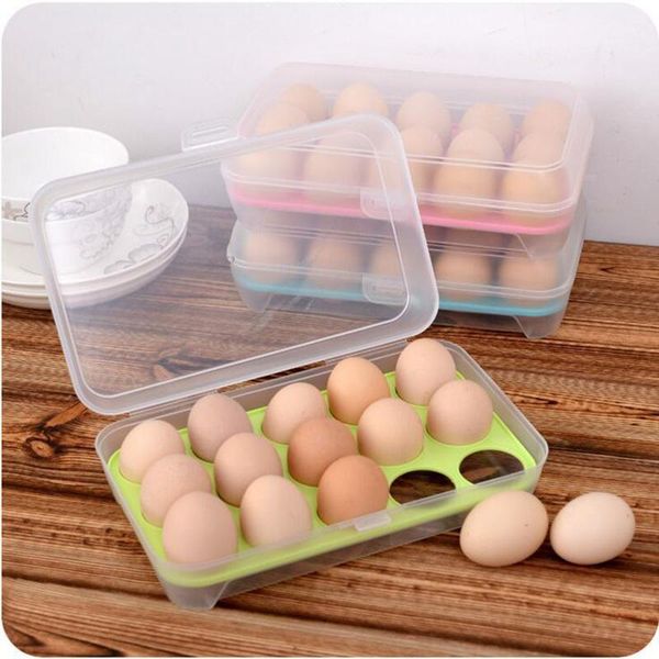 storage bottles & jars 15 grid egg holder box for refrigerator door kitchen drawer container outdoor camping picnic organizer
storage bottles & jars 15 grid egg holder box for refrigerator door kitchen drawer container outdoor camping picnic organizer