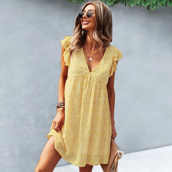 casual dresses gxds women chiffon mini dress 2021 summer elegant boho clothing v-neck outfits short sleeve above-knee, Black;gray
casual dresses gxds women chiffon mini dress 2021 summer elegant boho clothing v-neck outfits short sleeve above-knee, Black;gray