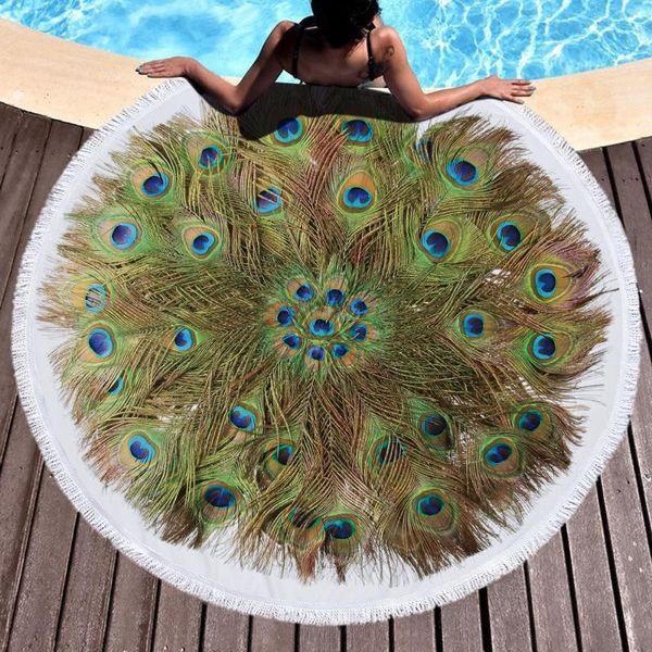towel round peacock hair print beach women robes bath wearable dress womens lady fast drying spa magical nightwear yj-0065
towel round peacock hair print beach women robes bath wearable dress womens lady fast drying spa magical nightwear yj-0065