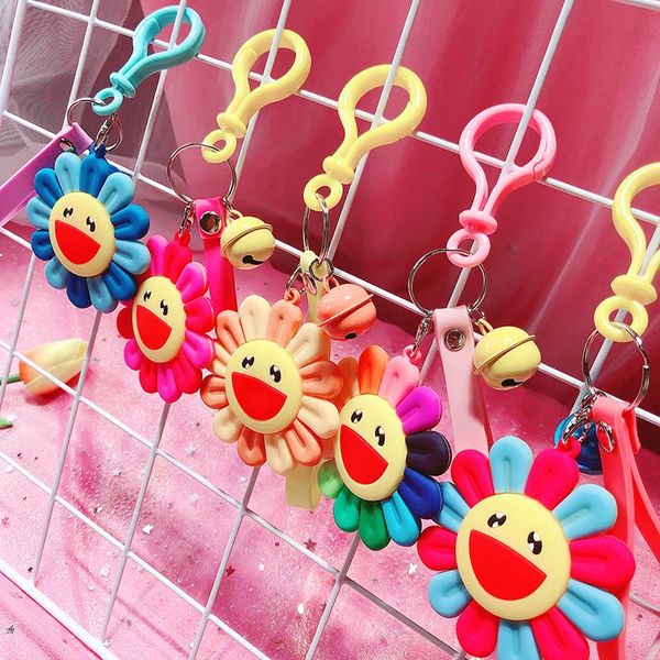 keychains fashion colorful sunflower anime key chain pvc flowers keyring cute toys keychain birthday gift unisex, Silver
keychains fashion colorful sunflower anime key chain pvc flowers keyring cute toys keychain birthday gift unisex, Silver