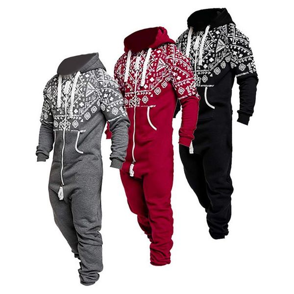 men's tracksuits hoodies overalls men pure color splicing jumpsuit long sleeve male clothes jumpsuits onesie garment autumn winter paja, Gray
men's tracksuits hoodies overalls men pure color splicing jumpsuit long sleeve male clothes jumpsuits onesie garment autumn winter paja, Gray
