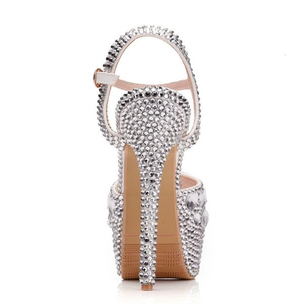 sandals rhinestone wedding extreme high heels ladies shoes sier pumps women platform sandals summer, Black
sandals rhinestone wedding extreme high heels ladies shoes sier pumps women platform sandals summer, Black