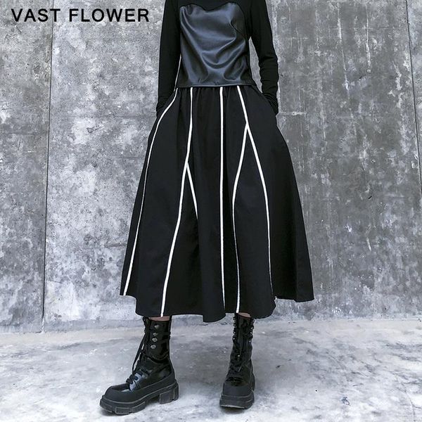 skirts black vintage striped pleated skirt women high waist plus size loose casual a-line fashion clothes spring autumn 2021
skirts black vintage striped pleated skirt women high waist plus size loose casual a-line fashion clothes spring autumn 2021