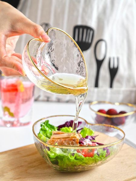 bowls 1pcs cute heart bowl gold side crystal transparent glass vinegar seasoning container fruit salad kitchen tableware
bowls 1pcs cute heart bowl gold side crystal transparent glass vinegar seasoning container fruit salad kitchen tableware