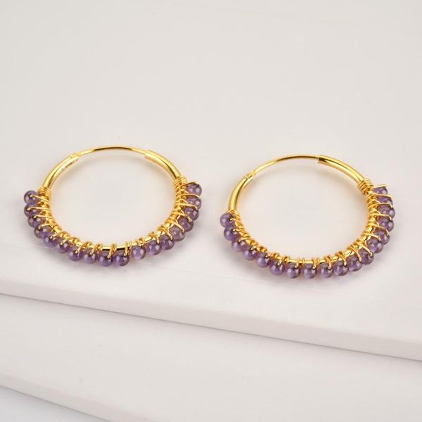 hoop & huggie 25 sterling silver multi mix color purple beads moonstone hoops 2021 big women fashion luxury party earring for gift, Golden;silver
hoop & huggie 25 sterling silver multi mix color purple beads moonstone hoops 2021 big women fashion luxury party earring for gift, Golden;silver