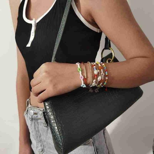 bangle ethnic multilayer beads bracelets for women handmade flower heart rope bracelet bohemian jewelry, Black
bangle ethnic multilayer beads bracelets for women handmade flower heart rope bracelet bohemian jewelry, Black