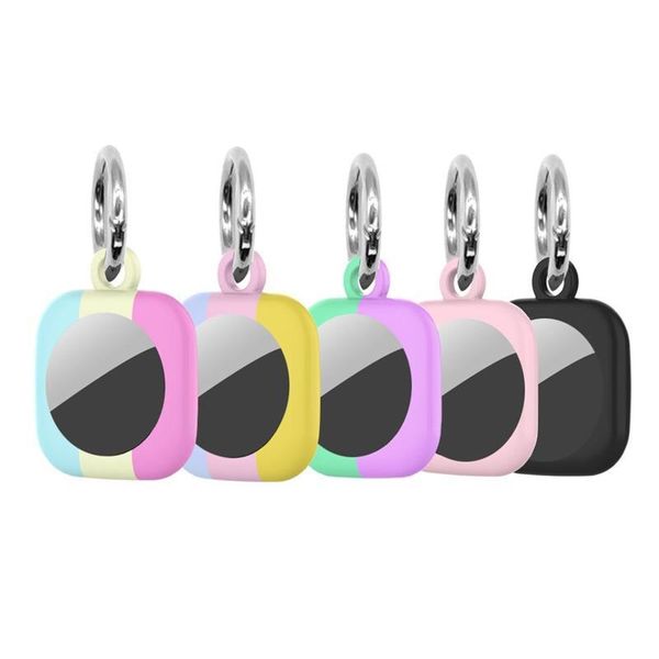 hooks & rails 5pcs silicone protective cover for anti-lost device keychain sleeve compatible multi-purpose