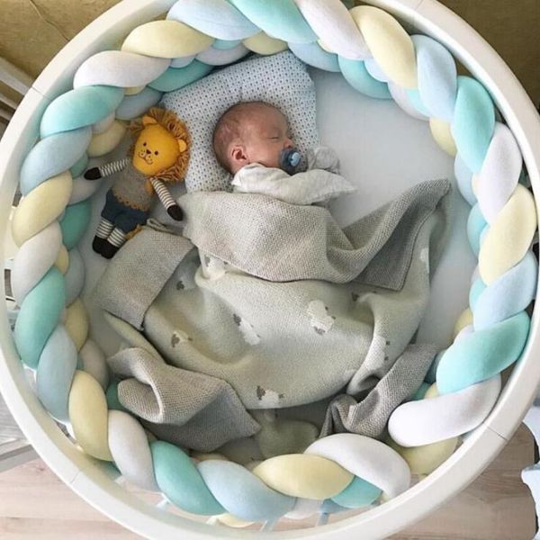 bedding sets plush knot weaving baby crib bumper borns handmade infant room decor diy born cot protector 1m/2m
bedding sets plush knot weaving baby crib bumper borns handmade infant room decor diy born cot protector 1m/2m