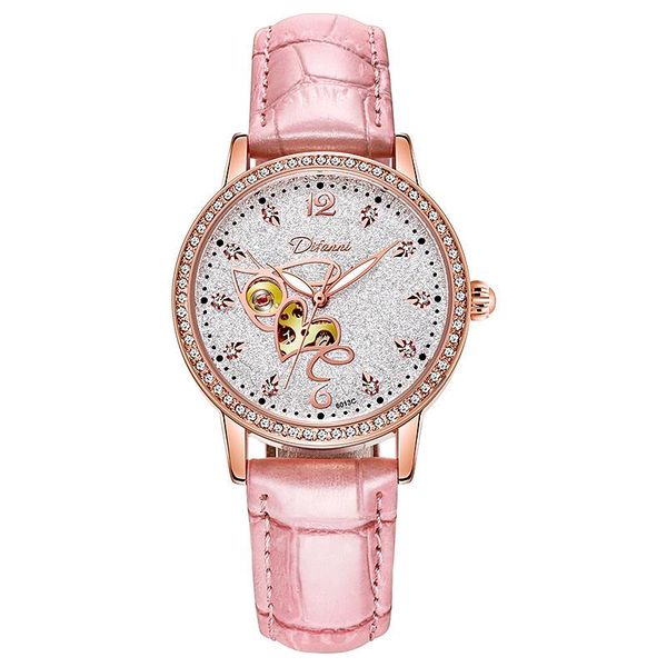 fashion genuine leather womens watch starry sky diamond watches for women waterproof automatic mechanical wristwatches, Slivery;brown
fashion genuine leather womens watch starry sky diamond watches for women waterproof automatic mechanical wristwatches, Slivery;brown