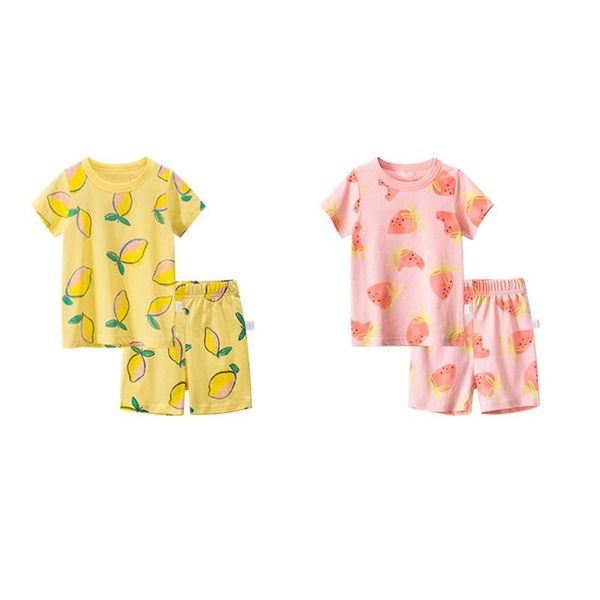 fashion strawberry print shorts children's clothing summer sets girls cotton baby two-piece, White
fashion strawberry print shorts children's clothing summer sets girls cotton baby two-piece, White