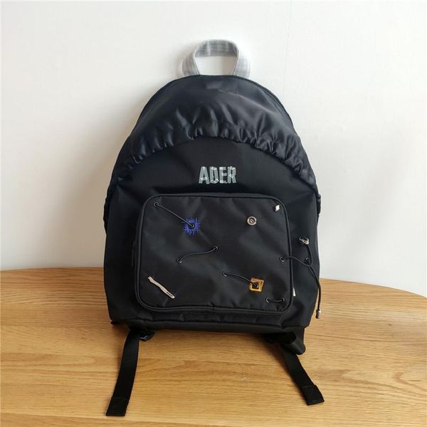 2021ss ader error backpacks men women 1:1 sticker drawstring bag metal zipper inside adererror mark bags backpack
2021ss ader error backpacks men women 1:1 sticker drawstring bag metal zipper inside adererror mark bags backpack