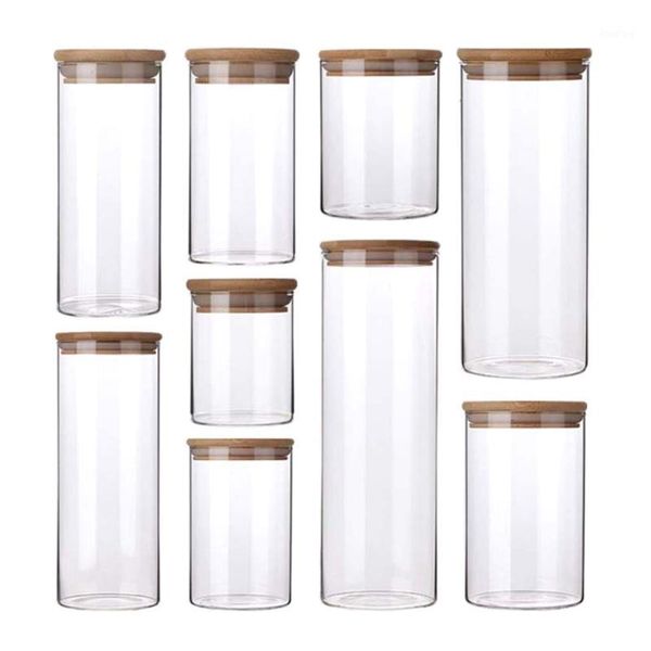 storage bottles & jars 175/250/300/380ml clear glass jar sealed canister food container for loose tea coffee bean sugar salt (with bamboo li
storage bottles & jars 175/250/300/380ml clear glass jar sealed canister food container for loose tea coffee bean sugar salt (with bamboo li
