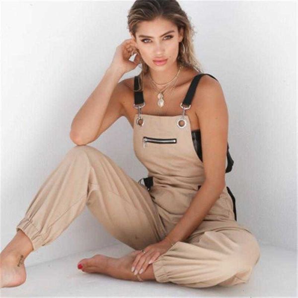 women's jumpsuits & rompers sleeveless adjusted strap high waist casual women khaki fashion long elegant zipper pockets jumpsuit design, Black;white
women's jumpsuits & rompers sleeveless adjusted strap high waist casual women khaki fashion long elegant zipper pockets jumpsuit design, Black;white
