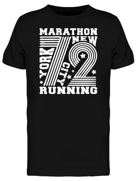 Run New York Marathon Sport Art Men's Tee -Image by Shutterstock, White;black
Run New York Marathon Sport Art Men's Tee -Image by Shutterstock, White;black