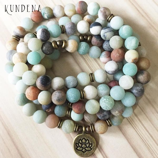 tennis bronze lotus charm wrist men yoga mala 108 prayer matte amazonite bracelets frosted bracelet for unisex, Golden;silver
tennis bronze lotus charm wrist men yoga mala 108 prayer matte amazonite bracelets frosted bracelet for unisex, Golden;silver