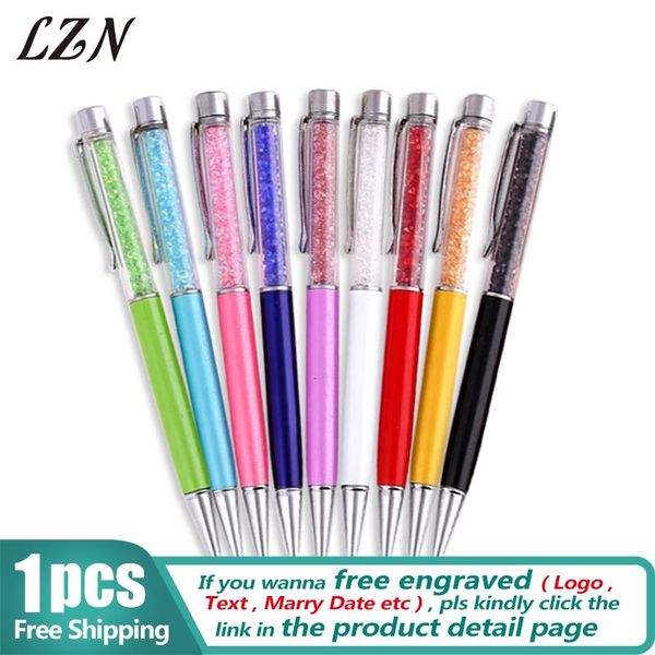 fashion shiny diamond ballpoint pen luxury crystal pens creative stylus for writing stationery office school metal, Blue;orange
fashion shiny diamond ballpoint pen luxury crystal pens creative stylus for writing stationery office school metal, Blue;orange