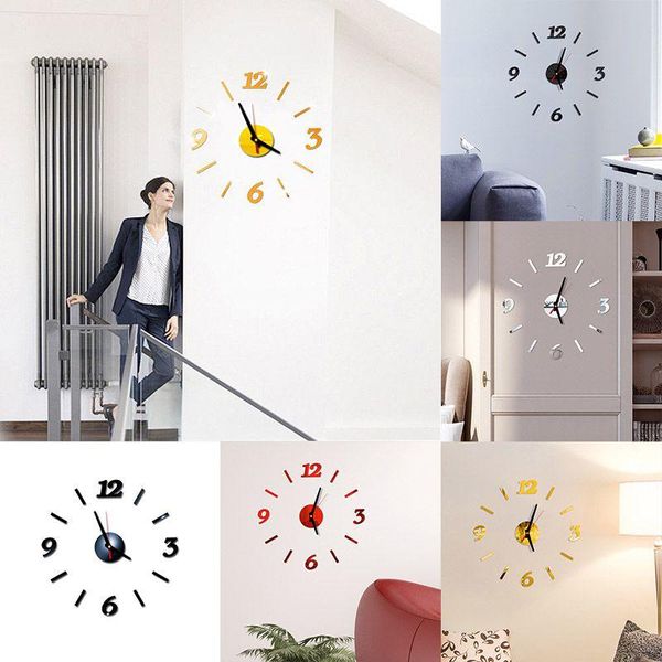 wall clocks diy analog large number clock 3d mirror surface sticker retro home office decor elegant fashionable decoration
wall clocks diy analog large number clock 3d mirror surface sticker retro home office decor elegant fashionable decoration