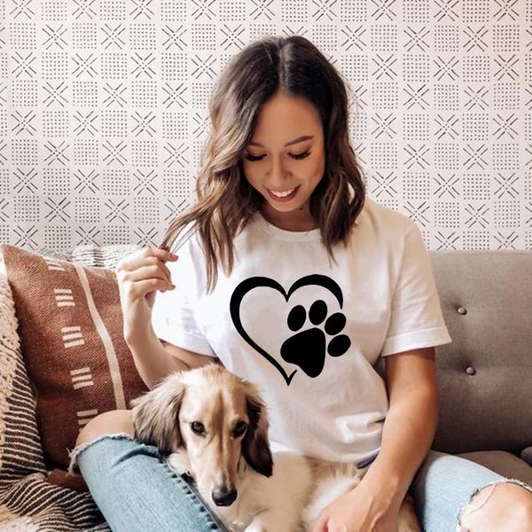 harajuku love heart tshirt women casual t-shirt fashion dog tee woman o-neck lady summer short sleeve clothes women's, White
harajuku love heart tshirt women casual t-shirt fashion dog tee woman o-neck lady summer short sleeve clothes women's, White