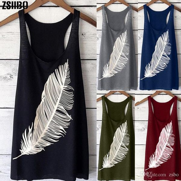 women's t-shirt for women 2019 summer feather print vest loose fashion sleeveless round neck t-shirt plus size 5xl women's s, White
women's t-shirt for women 2019 summer feather print vest loose fashion sleeveless round neck t-shirt plus size 5xl women's s, White