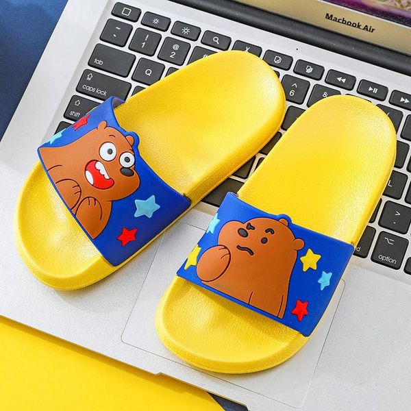 slipper children fashion summer slippers sandals cartoon cute shoes indoor bears swimming flip flops anti-slippery soft sole, Black;grey
slipper children fashion summer slippers sandals cartoon cute shoes indoor bears swimming flip flops anti-slippery soft sole, Black;grey
