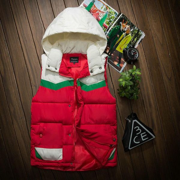 men's vests autumn winter hooded vest men casual slim warm women sleeveless jacket coat youths mens man plus size s-3xl, Black;white
men's vests autumn winter hooded vest men casual slim warm women sleeveless jacket coat youths mens man plus size s-3xl, Black;white