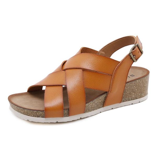sandals cowcom 2021 summer fashionable metal buckle comfortable non-slip roman casual beach shoes ysk, Black
sandals cowcom 2021 summer fashionable metal buckle comfortable non-slip roman casual beach shoes ysk, Black