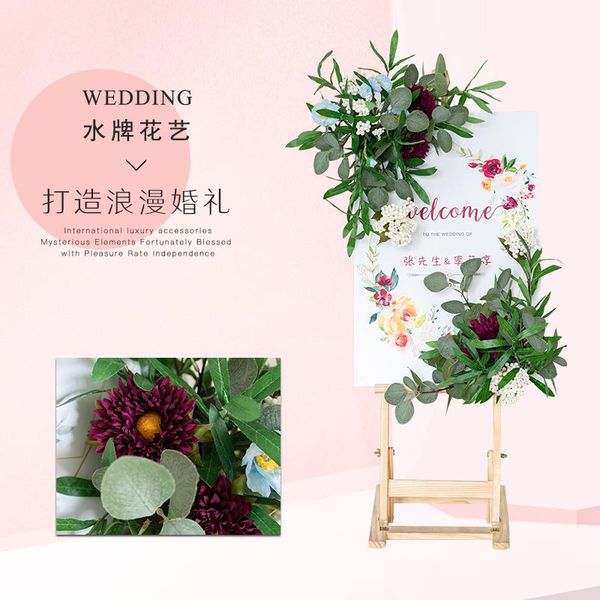wedding greeting card water sign flower art guide imitation silk props decorative flowers & wreaths 
wedding greeting card water sign flower art guide imitation silk props decorative flowers & wreaths