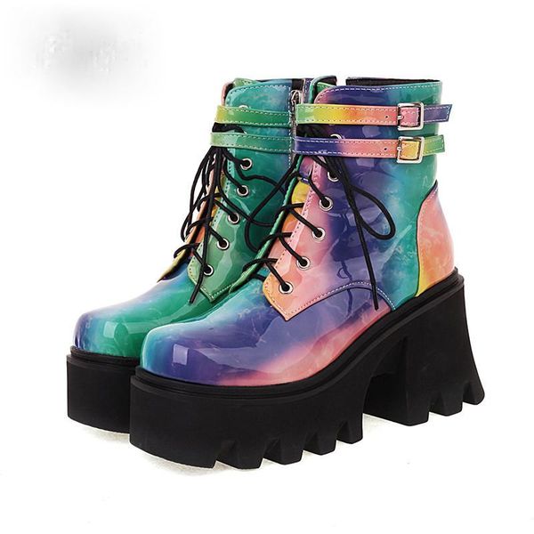 boots fashion colorful ladies motorcycle women ankle platform chunky heels cool street footwear gothibabe halloween, Black
boots fashion colorful ladies motorcycle women ankle platform chunky heels cool street footwear gothibabe halloween, Black