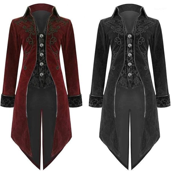 men's trench coats vintage steampunk long jacket baroque suit party slim tuxedo goth uniform winter, Tan;black
men's trench coats vintage steampunk long jacket baroque suit party slim tuxedo goth uniform winter, Tan;black