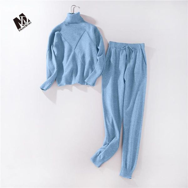 women's two piece pants maxdiroo autumn winter knitted warm suit turtleneck pullover sweater + long 2pcs set solid outfits tracksuit, White
women's two piece pants maxdiroo autumn winter knitted warm suit turtleneck pullover sweater + long 2pcs set solid outfits tracksuit, White