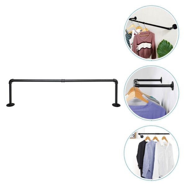 hooks & rails 1pc metal industrial style clothes rack wall-mounted water pipe clothing hanger
hooks & rails 1pc metal industrial style clothes rack wall-mounted water pipe clothing hanger