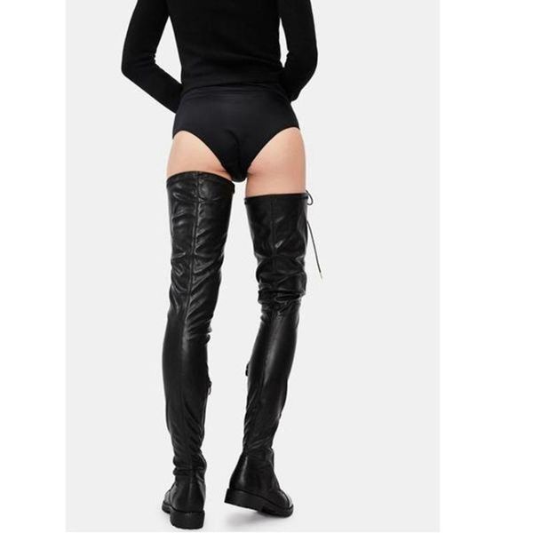 boots european and american fashion nightclub cross dressing large flat heel boots-m1111, Black
boots european and american fashion nightclub cross dressing large flat heel boots-m1111, Black