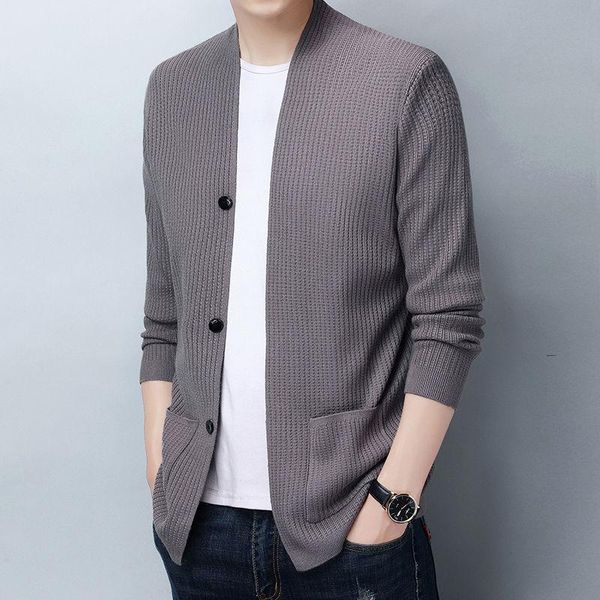 men's jackets 2021 spring autumn fashion men solid knit sweater male plus size 4xl v-neck long-sleeve casual all-match cardigan coat, Black;brown
men's jackets 2021 spring autumn fashion men solid knit sweater male plus size 4xl v-neck long-sleeve casual all-match cardigan coat, Black;brown