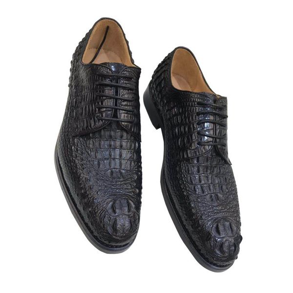 thai skull men's formal sho leisure busins real back bone leather fashion trend, Black
thai skull men's formal sho leisure busins real back bone leather fashion trend, Black