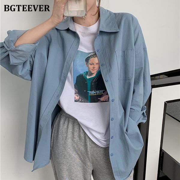 knits casual turn-down collar oversized female blouses spring pocket single-breasted loose women shirts blusas mujer l7th, White
knits casual turn-down collar oversized female blouses spring pocket single-breasted loose women shirts blusas mujer l7th, White