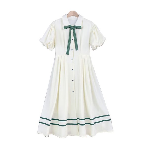 puff sleeve dress bow midi button beige green sweet summer peter pan collar d1110 210514, Black;gray
puff sleeve dress bow midi button beige green sweet summer peter pan collar d1110 210514, Black;gray