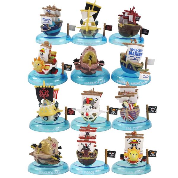 5-7cm 6pcs/set op pirate ship thousand sunny going merry anime pirate boat pvc action figure model toys gifts for kids
5-7cm 6pcs/set op pirate ship thousand sunny going merry anime pirate boat pvc action figure model toys gifts for kids