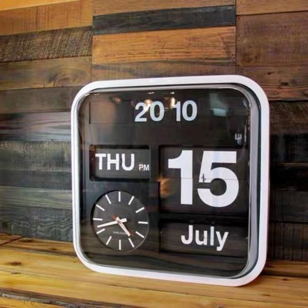 wall clocks luxury large 43cm automatic flipping clock creative fashion mechanical calendar
wall clocks luxury large 43cm automatic flipping clock creative fashion mechanical calendar