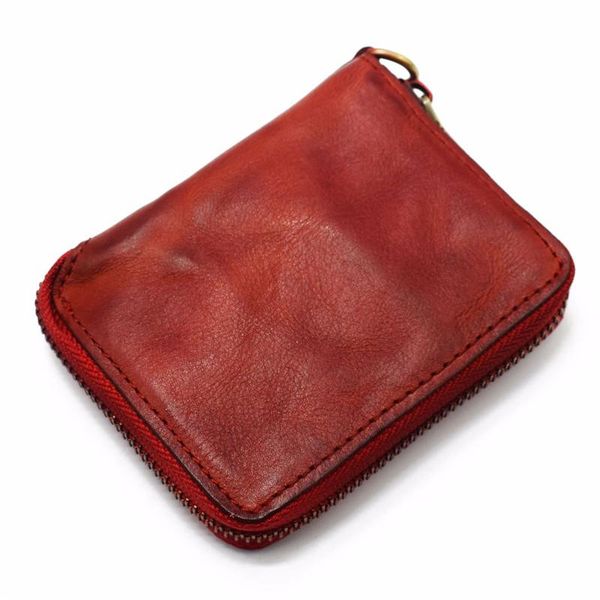 wallets genuine leather men zipper short wallet small change card holder purse for female holders woman, Red;black
wallets genuine leather men zipper short wallet small change card holder purse for female holders woman, Red;black