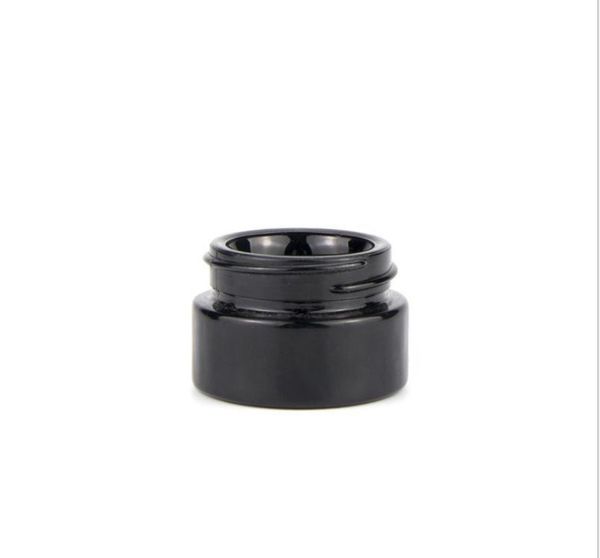 2021 wholesale glass concentrate jars bottles 5ml full black container with rotating cover empty uv protection
2021 wholesale glass concentrate jars bottles 5ml full black container with rotating cover empty uv protection