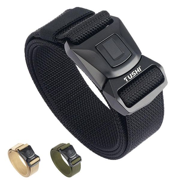 Belts Outdoor Breathable Nylon Men's And Women's Tactical Belts, Multi-functional Combat Survival, High-quality Marine Training, Black;brown
Belts Outdoor Breathable Nylon Men's And Women's Tactical Belts, Multi-functional Combat Survival, High-quality Marine Training, Black;brown