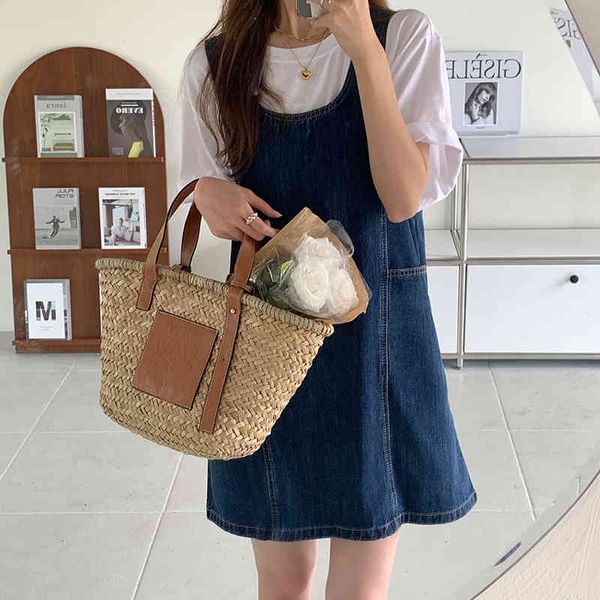 casual dresses sml korean style 2021 vintage women loose straps denim dess female pocket sundress overalls jeans mini tank dress w, Black;gray
casual dresses sml korean style 2021 vintage women loose straps denim dess female pocket sundress overalls jeans mini tank dress w, Black;gray