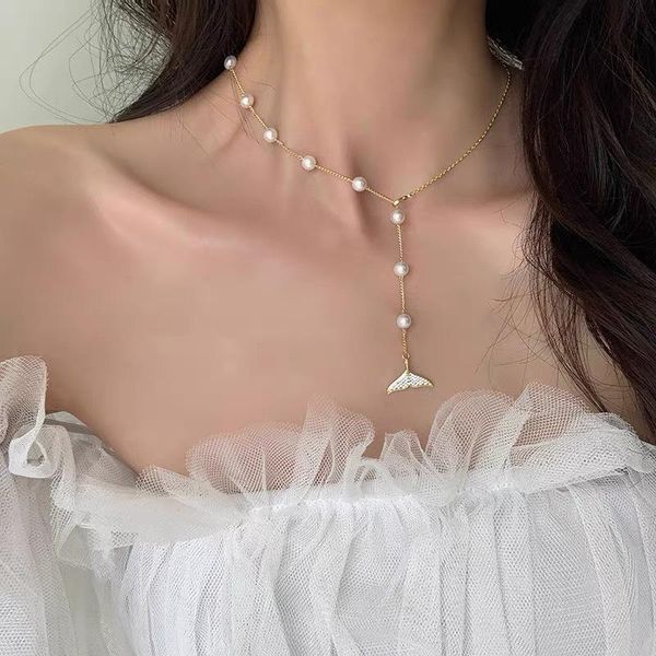 chokers 2021 fine 18k goldplating natural pearl choker necklace fashion women bowknot fishtail flower collar partyjewelry, Golden;silver
chokers 2021 fine 18k goldplating natural pearl choker necklace fashion women bowknot fishtail flower collar partyjewelry, Golden;silver