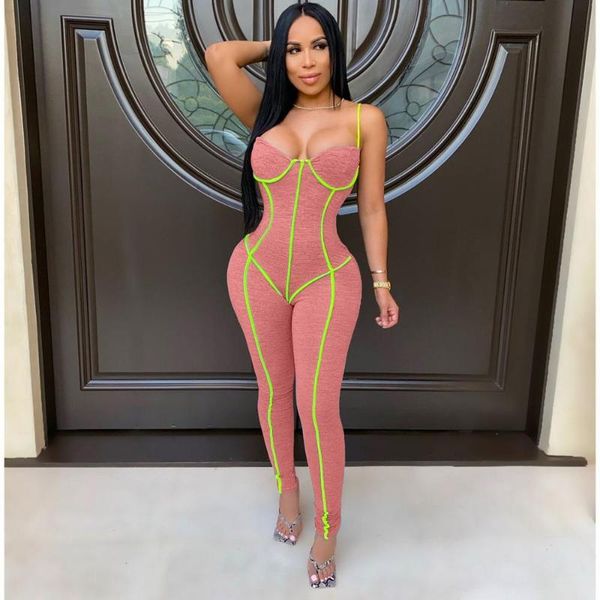 women's jumpsuits & rompers tmustobe women spaghetti strap stripe bodycon clothes overalls summer streetwear skinny joggers jumpsuit ou, Black;white
women's jumpsuits & rompers tmustobe women spaghetti strap stripe bodycon clothes overalls summer streetwear skinny joggers jumpsuit ou, Black;white