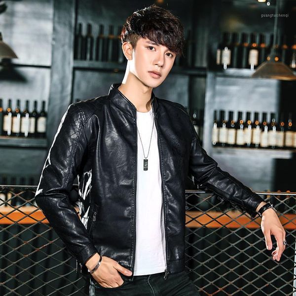 men's fur & faux autumn suede slim locomotive jacket fashion casual men pu leather, Black
men's fur & faux autumn suede slim locomotive jacket fashion casual men pu leather, Black
