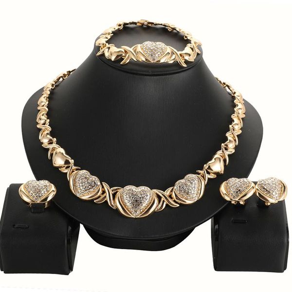 earrings & necklace est african xo jewelry sets gold plated butterfly shape necklaces rings anniversary bracelet set for women, Silver
earrings & necklace est african xo jewelry sets gold plated butterfly shape necklaces rings anniversary bracelet set for women, Silver