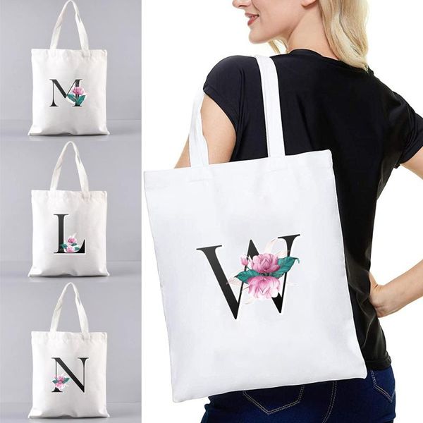 storage bags shopper bag women canvas shopping shoulder initial series eco-friendly folding reusable portable grocery tote
storage bags shopper bag women canvas shopping shoulder initial series eco-friendly folding reusable portable grocery tote