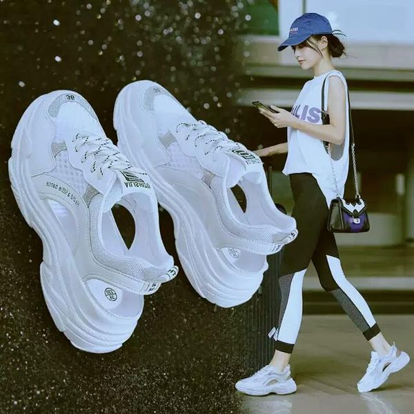 dress shoes 2021 summer sports sandals breathable women platform thick sole sandal lace-up hollow-out white grey black 5cm
dress shoes 2021 summer sports sandals breathable women platform thick sole sandal lace-up hollow-out white grey black 5cm